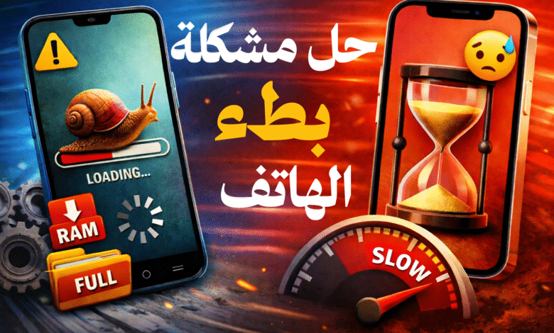 حل مشكلة بطء الهاتف