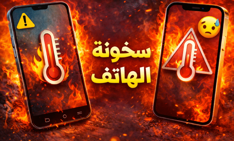 حل مشكلة سخونة الهاتف